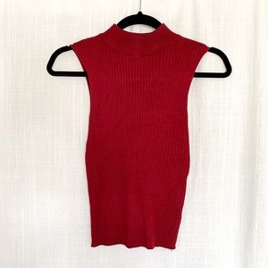 high neck sweater top!